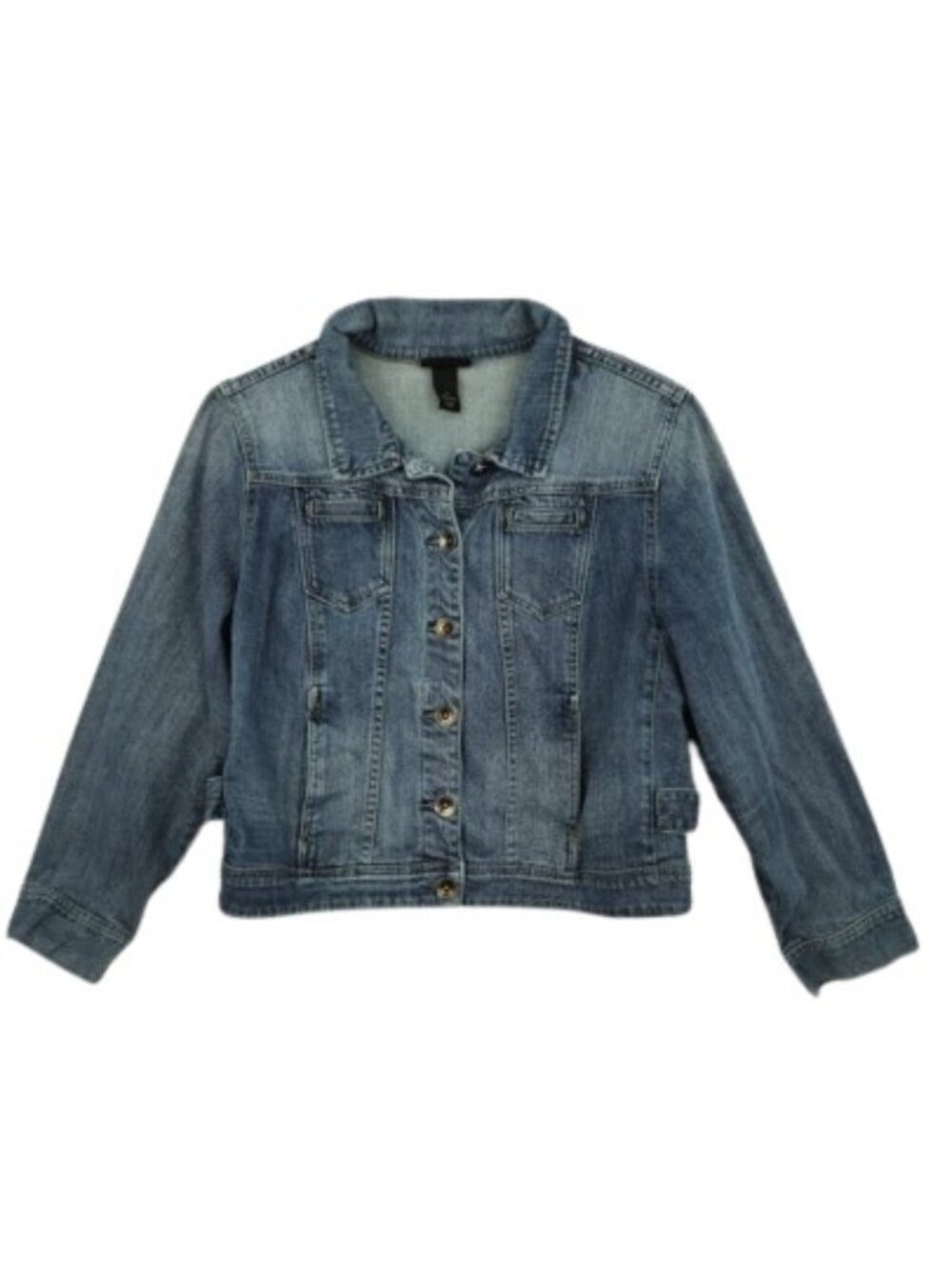 Lane Bryant Stretch Denim Trucker Jacket 18